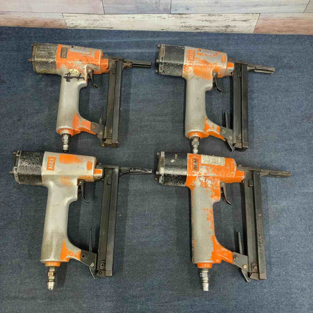 【現状品】4台セット MAX マックス 常圧エアネイラ TA-35A/422J エア漏れあり 保証なし【八潮店】