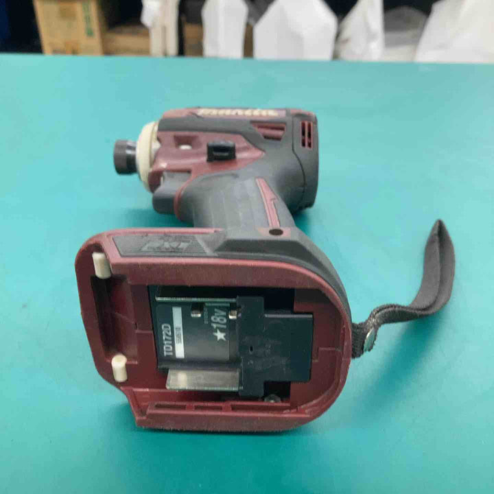 ★マキタ(makita)18V コードレスインパクトドライバー TD172DZAR 本体のみ【戸田店】