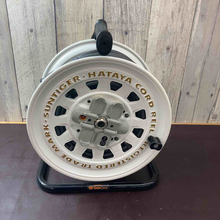 【未使用品(店頭展示品)】HATAYA(ハタヤ) ドラムリール 電工ドラム コードリール GT-30SW型【東大和店】