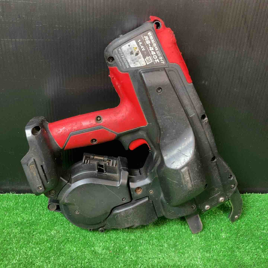 ★マックス(MAX) 鉄筋結束機 リバータイア RB-440T-B2CA/1440A バッテリー2個付き 【岩槻店】