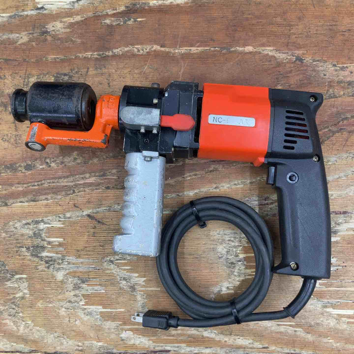 ◇西田製作所　携帯用電動油圧式鋼板穴あけ機　NC-EF-A型【柏店】