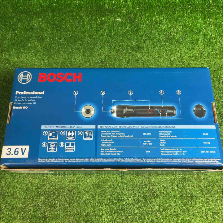 BOSCH GO 3.6Vコードレスドライバー【藤沢店】