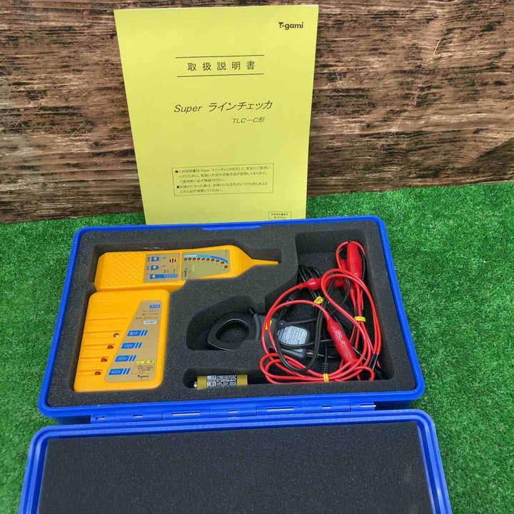 【美品】戸上電機製作所スーパーラインチェッカTLC-C形　※電線感度簡易テストのみ【川越店】