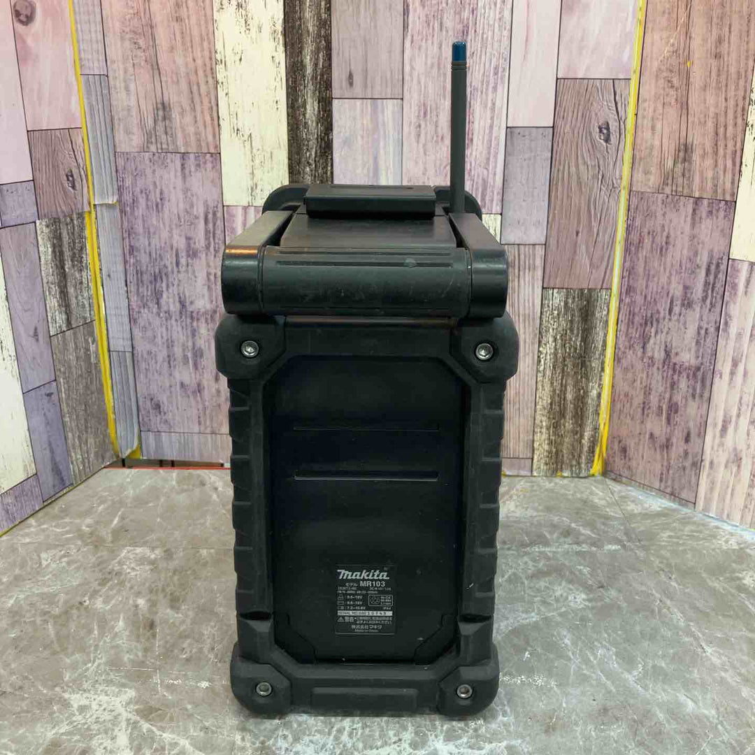 ☆マキタ(makita) コードレスラジオ MR103B【八潮店】