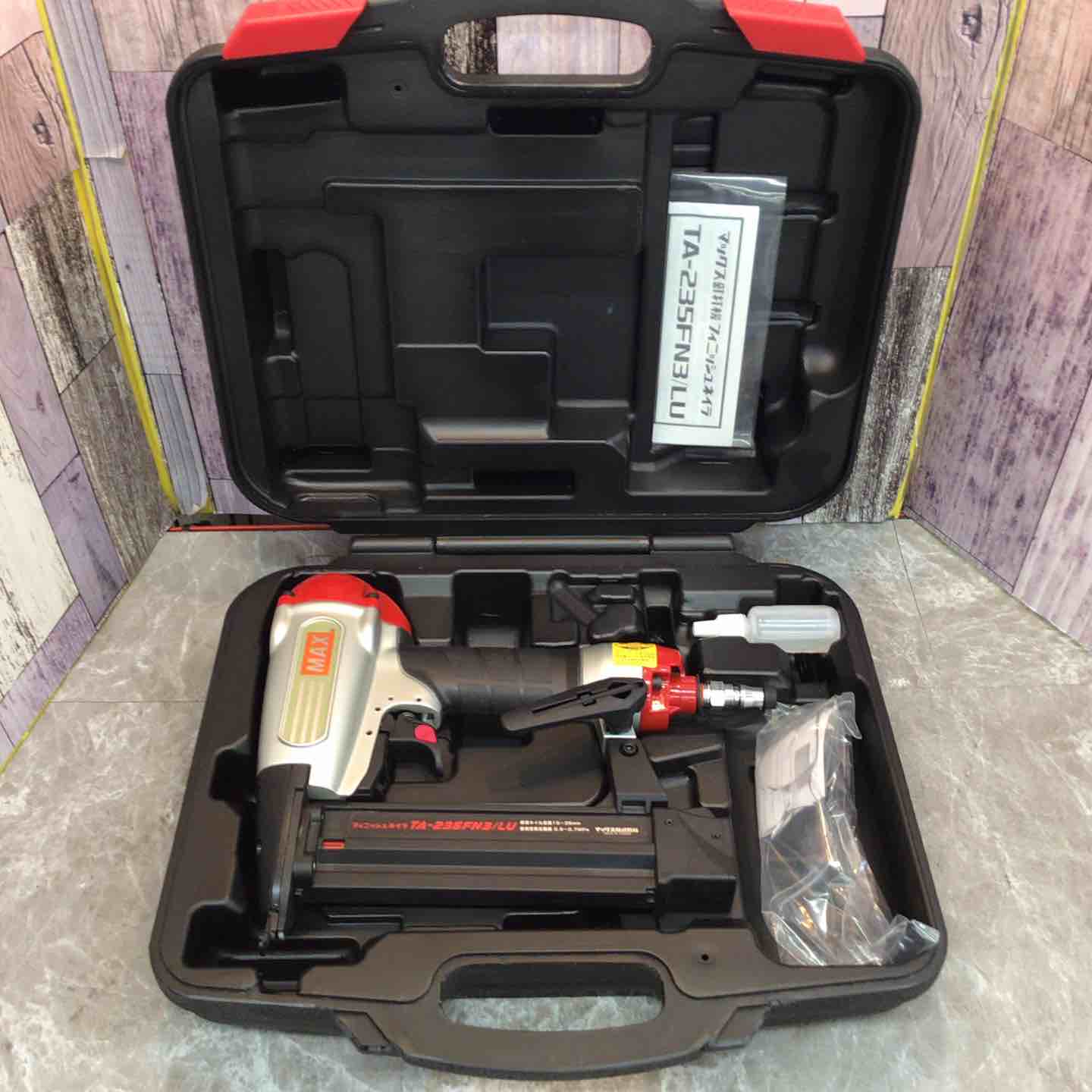 MAX TA-238F 常圧エアネイラ【野田愛宕店】【店頭取引限定】【中古】管理番号：ITWY7QFT1UGO マックス(MAX) 常圧エアネイラ TA-238F/438MAフロア 簡易動作確認動画