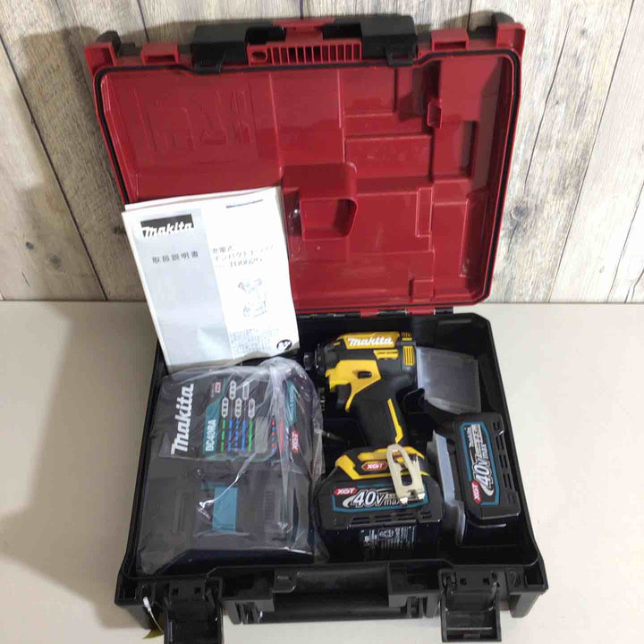 ★マキタ(makita) コードレスインパクトドライバー TD002GDXFY イエロー【戸田店】