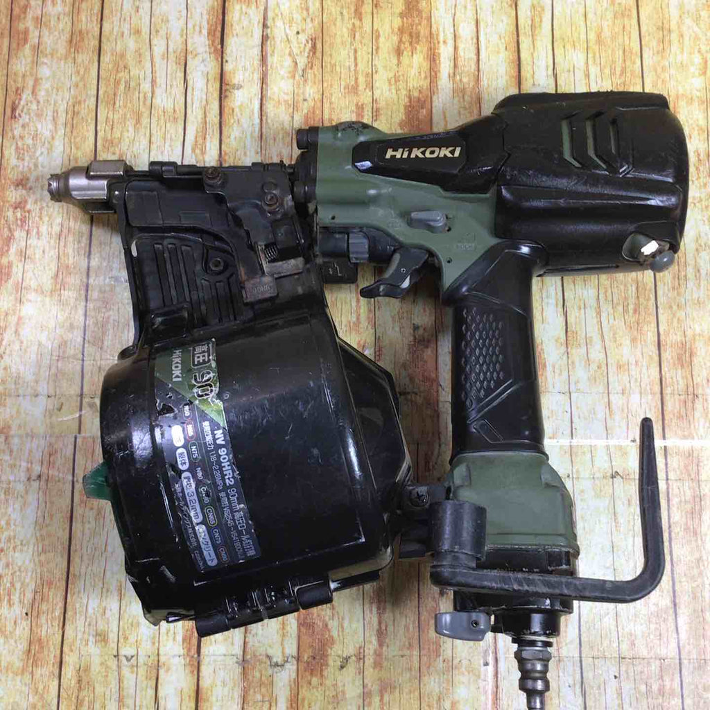 ☆ハイコーキ(HIKOKI ※旧:日立工機) 高圧エア釘打ち機 NV90HR2(N 