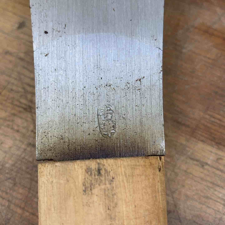 【中古品】　「宮野鉄次郎」銘有 両刃鋸 刃長約300mm 和工具 大工道具【柏店】