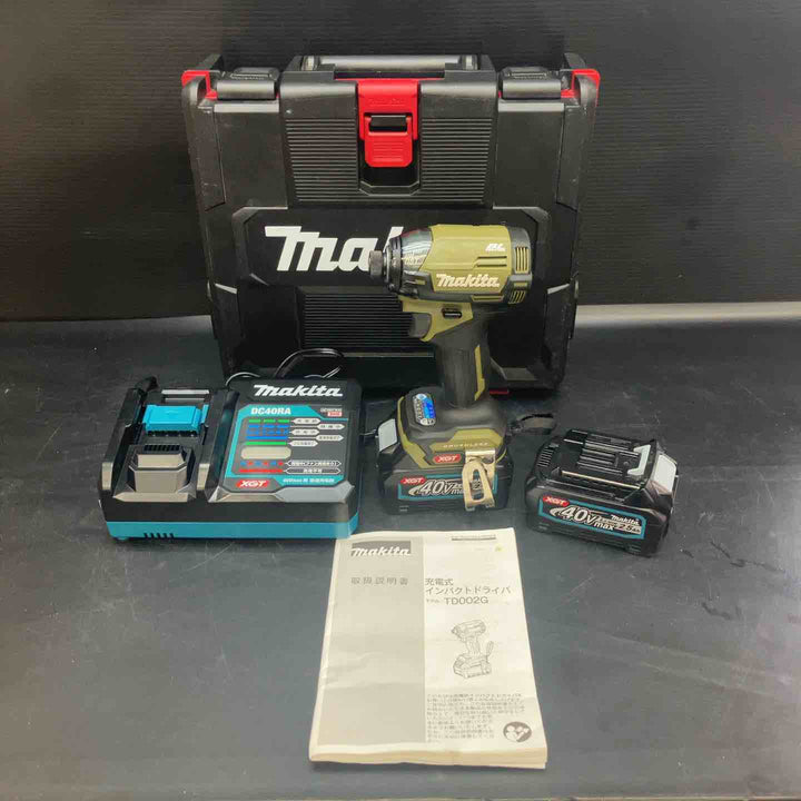 マキタ(makita) コードレスインパクトドライバー TD002GRDXO【川越店】