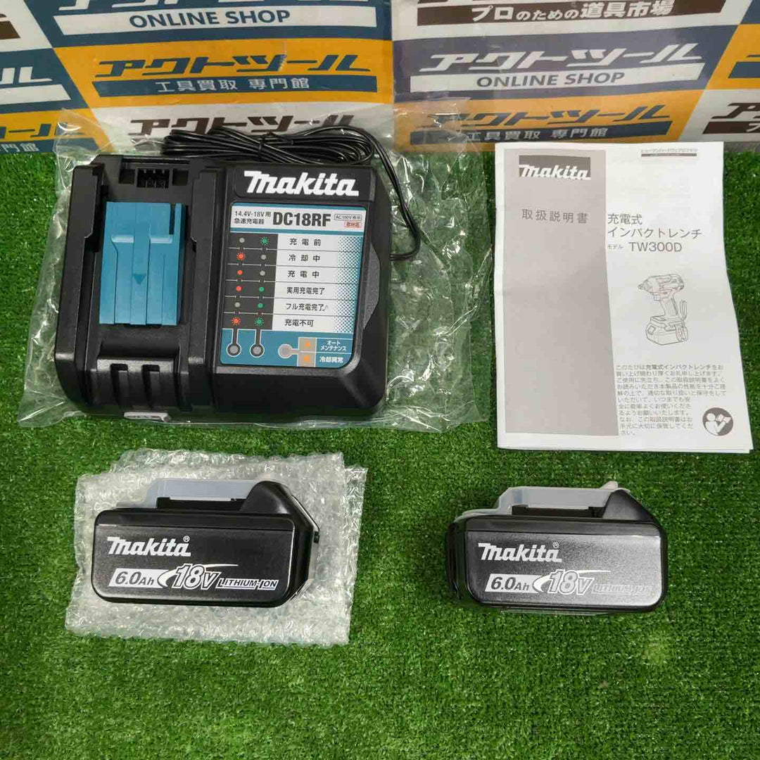 ★マキタ(makita) コードレスインパクトレンチ TW300DRGX【草加店】