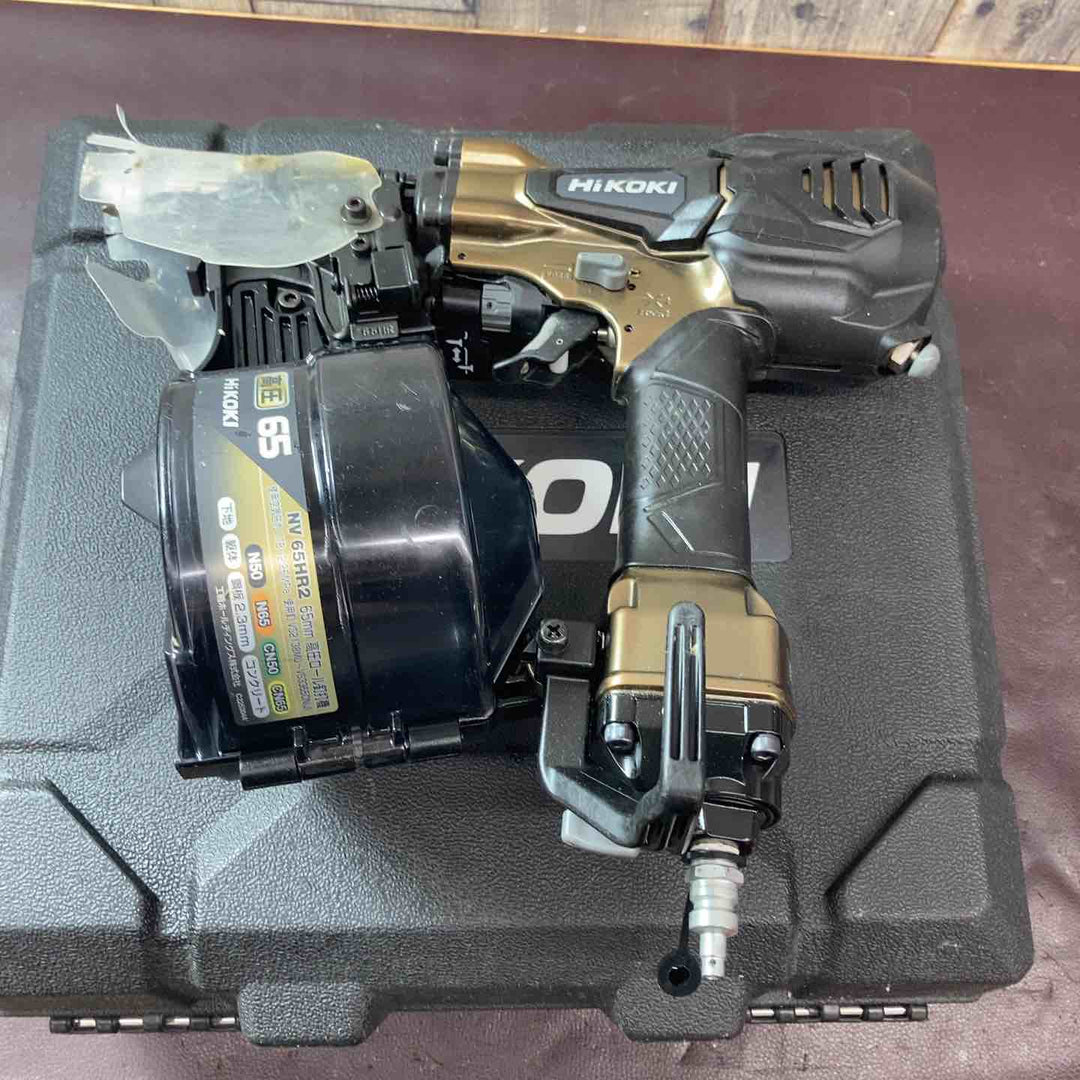 【中古品】 ハイコーキ(HIKOKI ※旧:日立工機) 高圧エア釘打ち機 NV65HR2(S) 【東大和店】