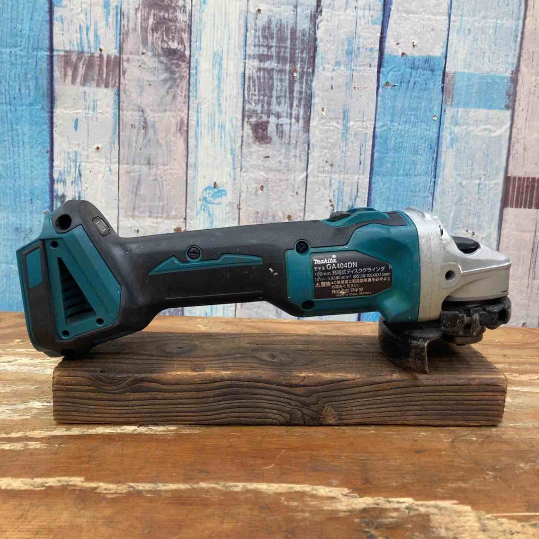 ☆マキタ(makita) 100mmコードレスディスクグラインダ GA404DZN (GA404DN)【柏店】