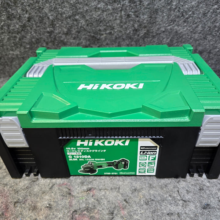 【美品】ハイコーキ(HIKOKI ※旧:日立工機) 100mmコードレスディスクグラインダ G1210DA(LSK)【桶川店】