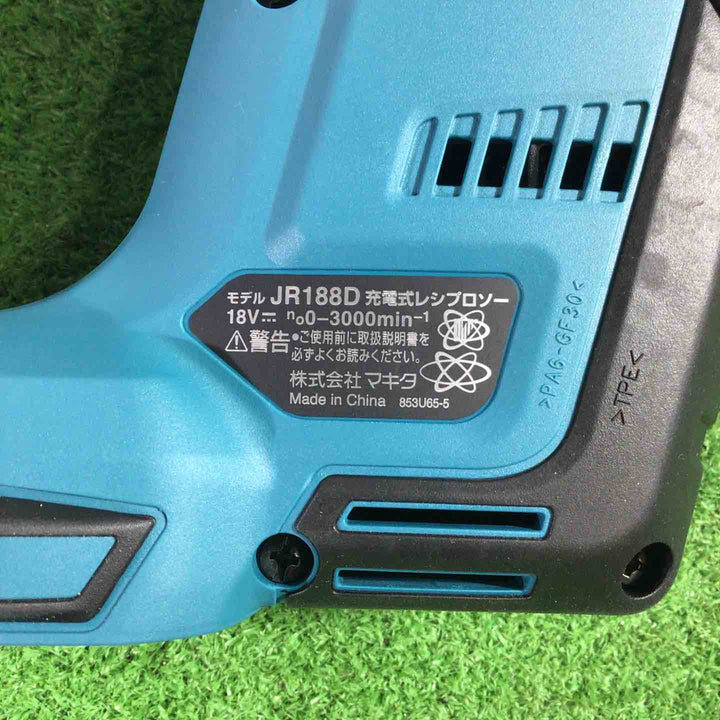 ★マキタ(makita) コードレスレシプロソー JR188DRGX【川口店】