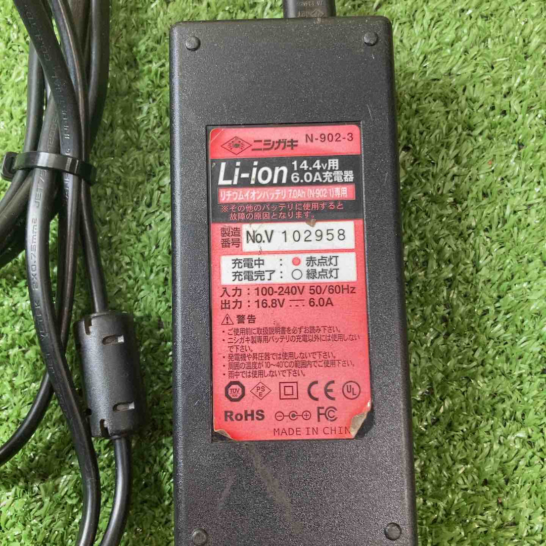 【中古品】◇電動バリカン/N-902計2点/バッテリー 7Ah 高速バリカン用 N-902-1計4点【川崎店】