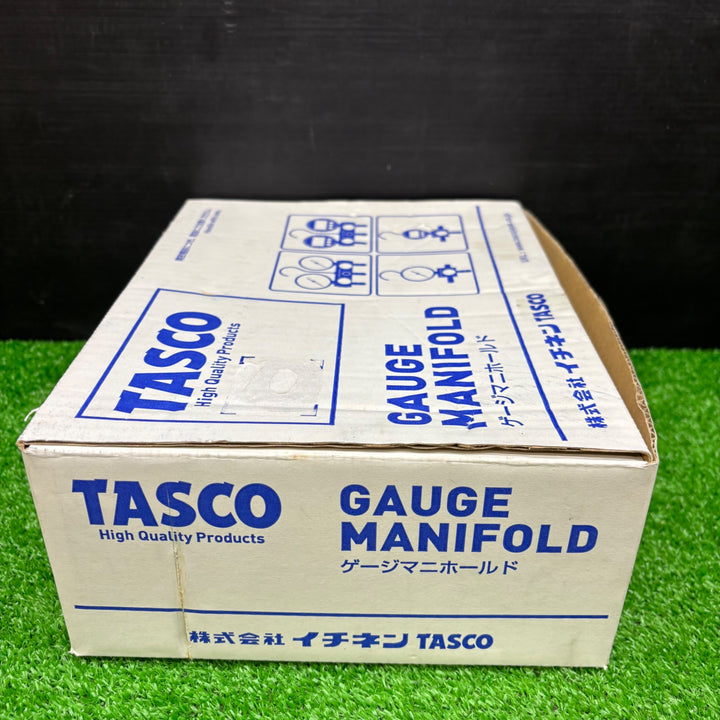 ◇TASCO ゲージマニホールドセット(チャージバルブ付) R410A/R32【電材館越谷店】