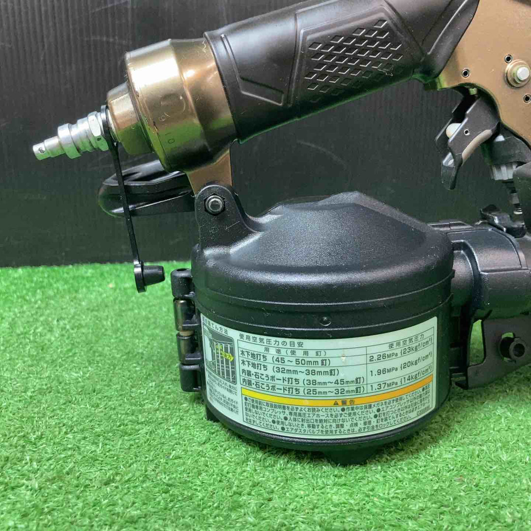 【中古品】★ハイコーキ(HIKOKI ※旧:日立工機) 高圧エア釘打ち機 NV50H2 細径釘専用【岩槻店】