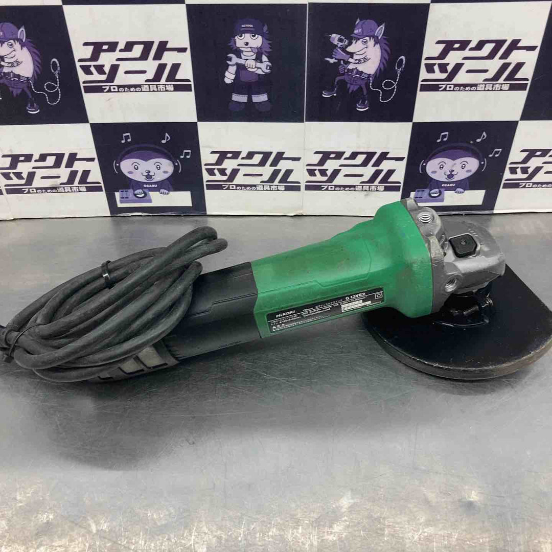 ◇ハイコーキ(HIKOKI ※旧:日立工機) 125mm電子ディスクグラインダー スライドスイッチタイプ G13VE2【所沢店】