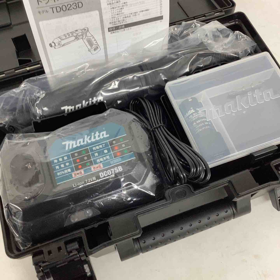 ★マキタ(makita) 7.2V コードレスペンインパクトドライバ TD023DSHXB【狭山】
