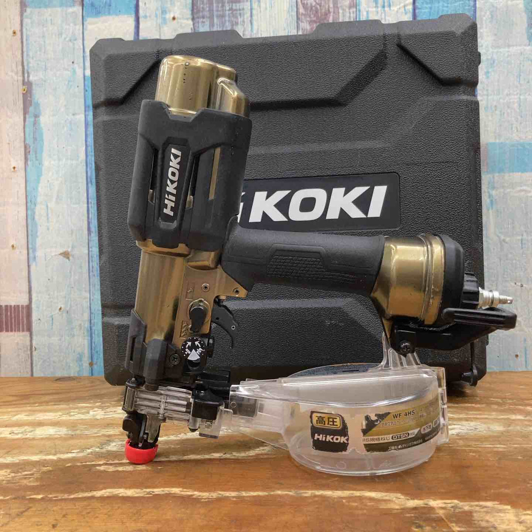 ★ハイコーキ(HIKOKI ※旧:日立工機) 高圧エアネジ打ち機 WF4HS【柏店】