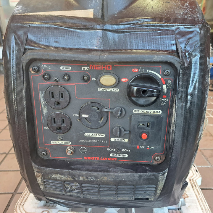 ◇ワキタ(MEIHO) インバーター式ガソリン発電機 HPG2300iS 奥行56.5×高さ46.7×幅33.9cm【草加店】