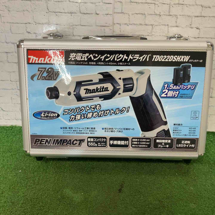 ★マキタ(makita) コードレスペンインパクトドライバー TD022DSHXW【町田店】