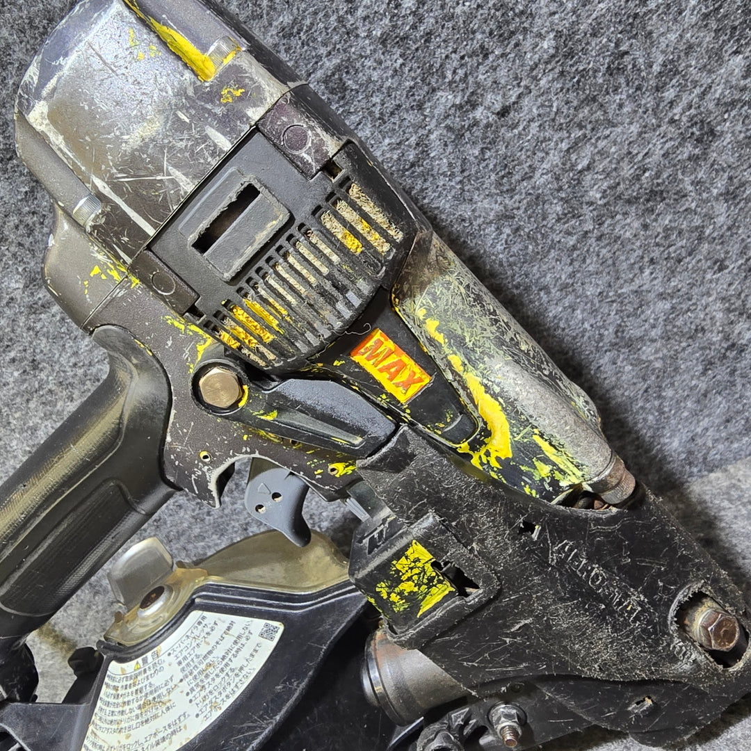 【中古品】マックス MAX 高圧コイルネイラ HN-65N3(D)-G クールグレー 高圧釘打機 HN91067【桶川店】