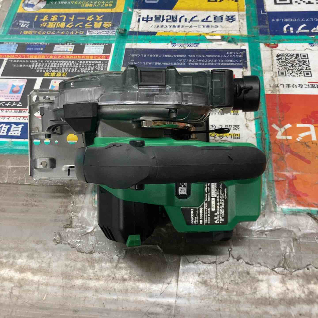 ★ハイコーキ(HIKOKI ※旧:日立工機) コードレスチップソーカッター CD3605DB(NN)ベース歪みあり【戸田店】