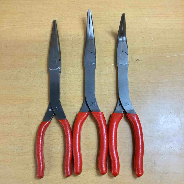 ▲スナップオン(Snap-on)　ロングノーズプライヤーセット　911ACF 411CF 490CF【越谷店】