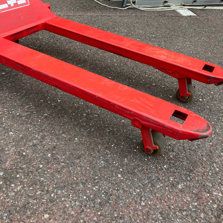 【店頭受取り限定】ニチユ ハンドパレット パレットトラック PT10S-18-100 耐荷重1000kg 爪長さ 1000mm【越谷店】