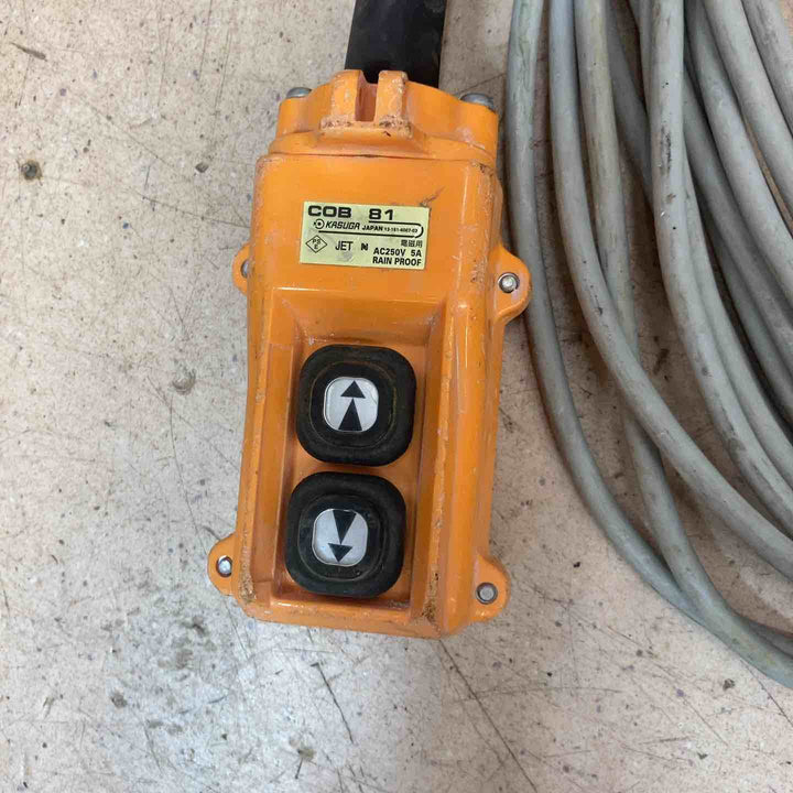 【中古品/店頭受取り限定】トーヨーコーケン(TKK) 微速付ベビーホイスト BH-800T 電動ウインチ(ワイヤー)【東大和店】