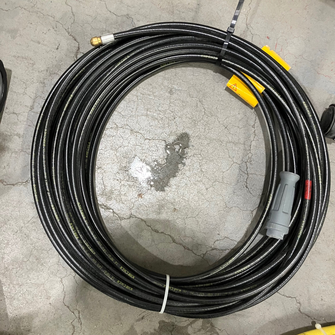 【店頭受取り限定】ケルヒャー(KARCHER)業務用高圧洗浄機 HD4/8P 100V 50HZ アクセサリー多数付属【川口店】