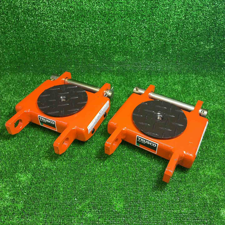 TRUSCO トラスコ TUW-1T オレンジローラー 1t 2個セット