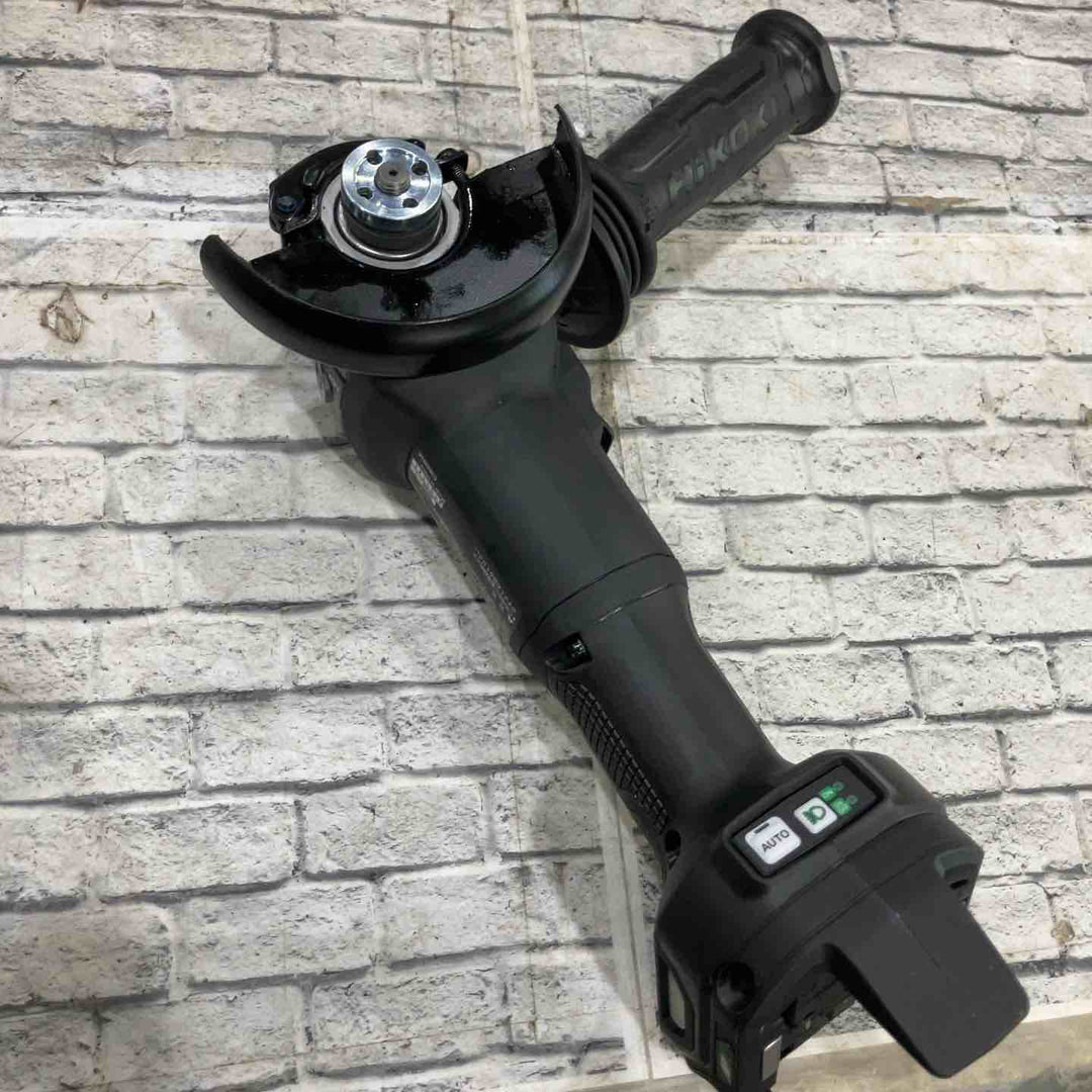 ◇HiKOKI(ハイコーキ) 36V 充電式 ディスクグラインダ G3610DC ブラック トイシ径100mm スライドスイッチ 蓄電池2個・充電器・ケース付 G3610DC(2XPBZ)【川口店】