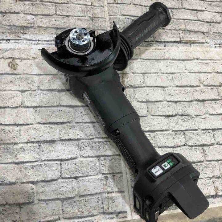 ◇HiKOKI(ハイコーキ) 36V 充電式 ディスクグラインダ G3610DC ブラック トイシ径100mm スライドスイッチ 蓄電池2個・充電器・ケース付 G3610DC(2XPBZ)【川口店】