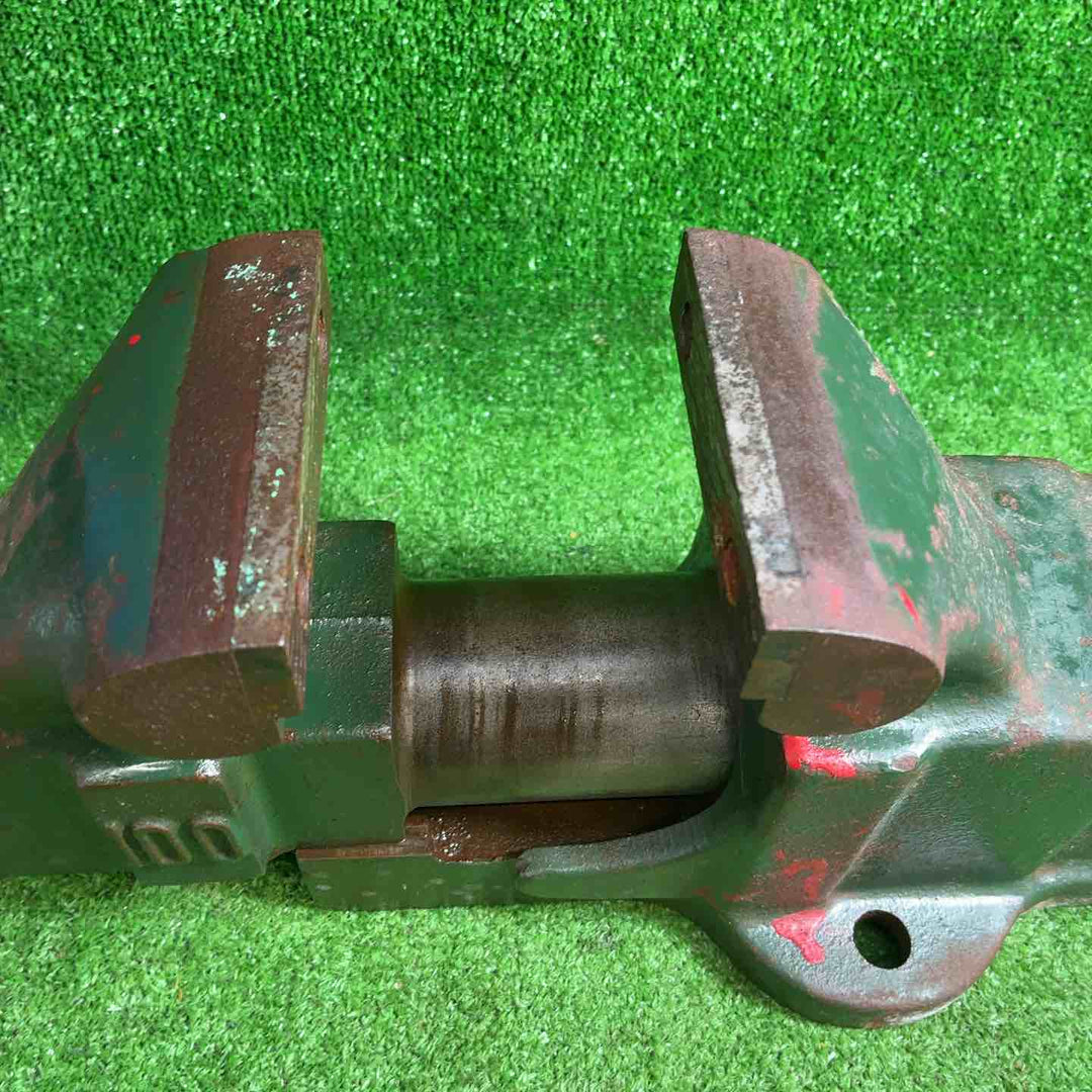 【中古品】 日ノ出 HINODE リードバイス バイス 万力口金幅 100mm 【藤沢店】