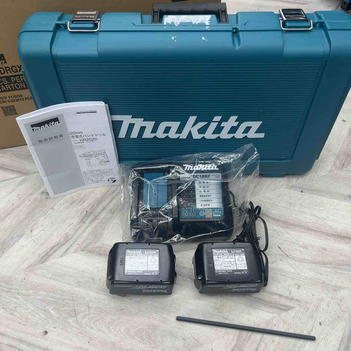 〇マキタ(makita) コードレスハンマドリル HR202DRGX【越谷店】