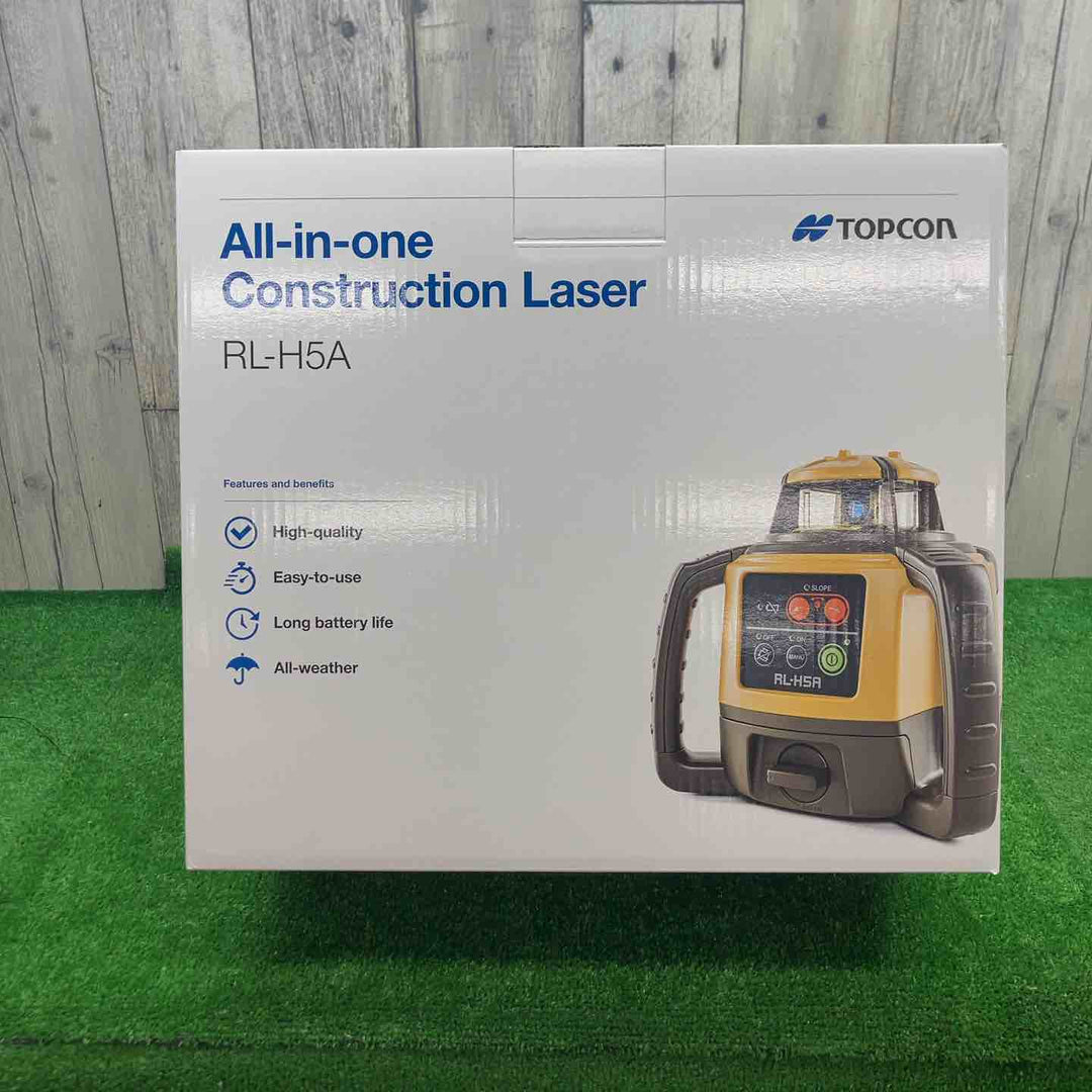 ★トプコン(TOPCON) ローテーティングレーザー RL-H5ADB(乾電池仕様)/デジタル受光器LS-100D付【富山店】◇SC