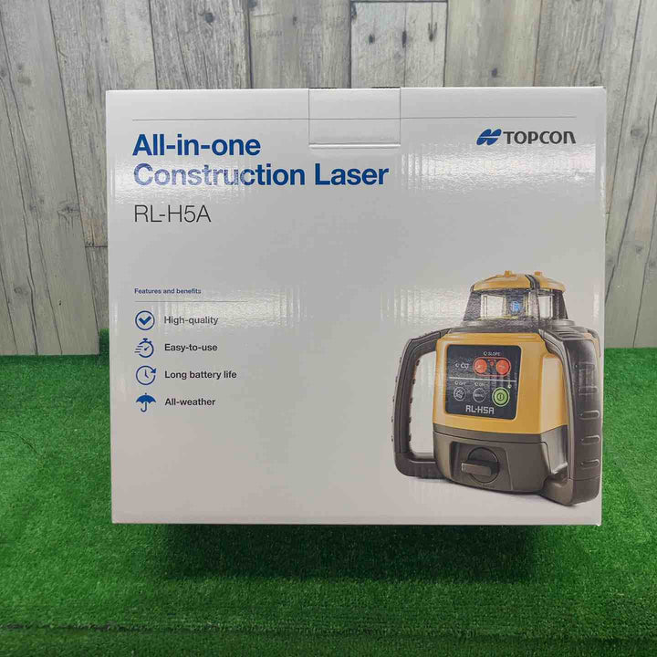 ★トプコン(TOPCON) ローテーティングレーザー RL-H5ADB(乾電池仕様)/デジタル受光器LS-100D付【富山店】◇SC