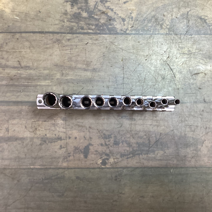 〇 Snap-on スナップオン 差込1/4sq ディープ ソケット 10本セット 5～13mm STMMD5～13 【東大和店】