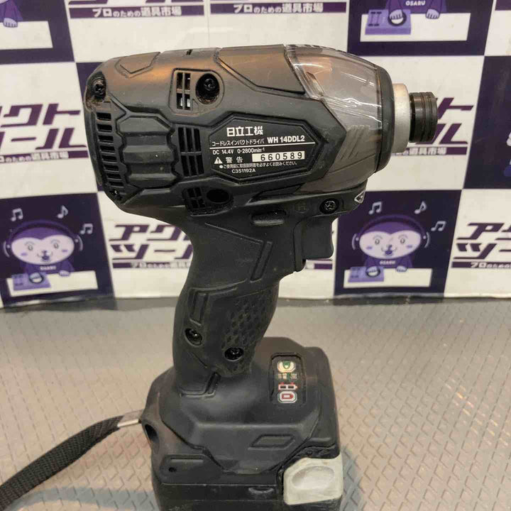 ★ハイコーキ(HIKOKI ※旧:日立工機) コードレスインパクトドライバー WH14DDL2(2LYPK)(B)【所沢店】