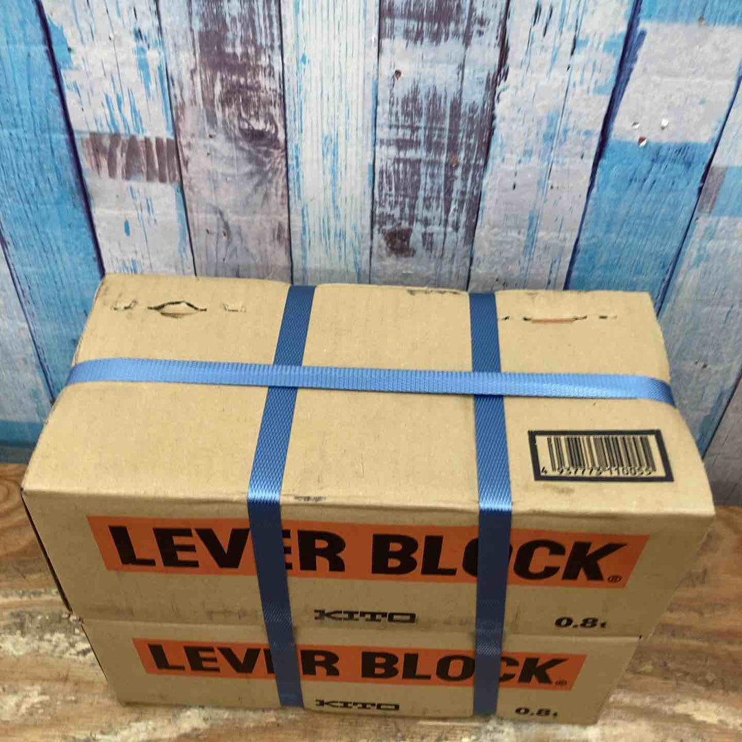 ▼KITO(キトー) レバーブロック LB008 ２台セット 未開封品【柏店】