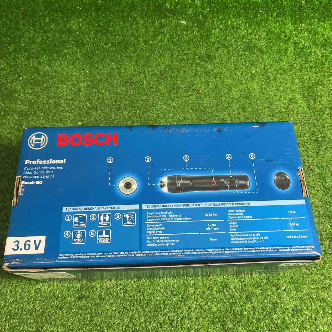 BOSCH GO 3.6Vコードレスドライバー【藤沢店】