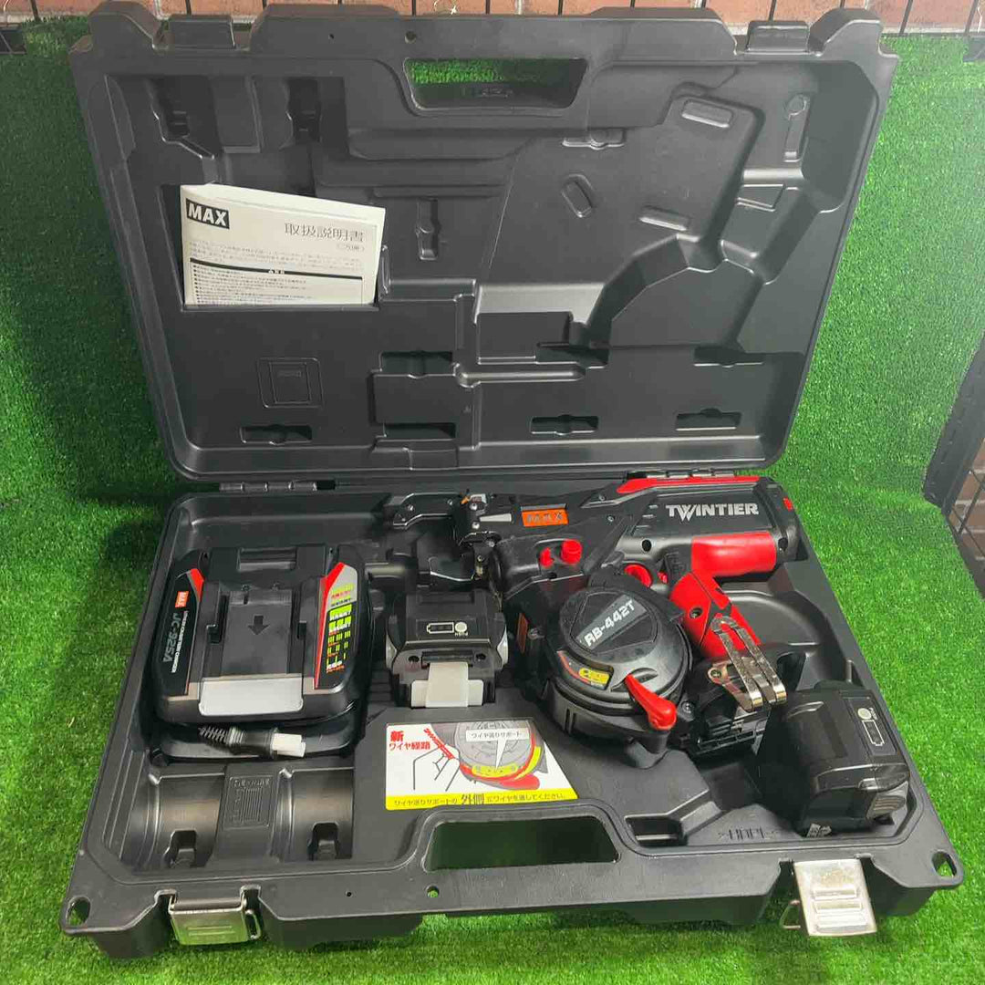 【中古品】 マックス (MAX) 鉄筋結束機 ツインタイア RB-442T-B2C/1450A 【藤沢店】