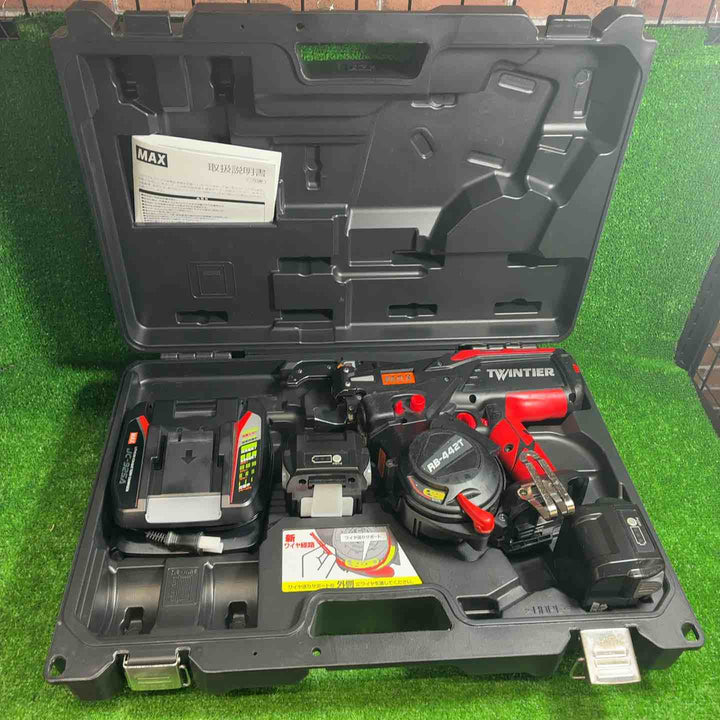 【中古品】 マックス (MAX) 鉄筋結束機 ツインタイア RB-442T-B2C/1450A 【藤沢店】