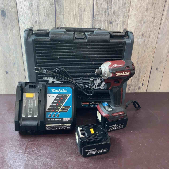 【中古品】マキタ(makita) コードレスインパクトドライバー TD161DRFXAR 14.4V【東大和店】