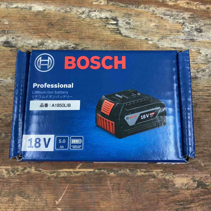 ◇BOSCH(ボッシュ) 18V5.0Ahリチウムイオンバッテリー A1850LIB【柏店】