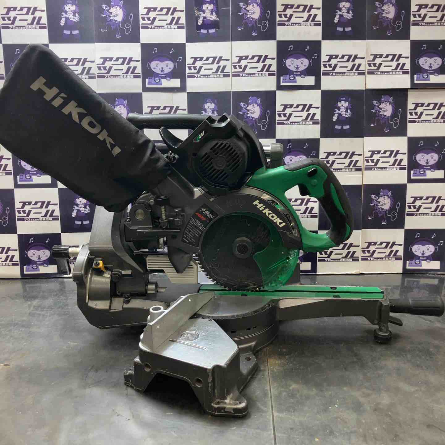 中古品】ハイコーキ(HIKOKI ※旧:日立工機) コードレス卓上スライド丸の