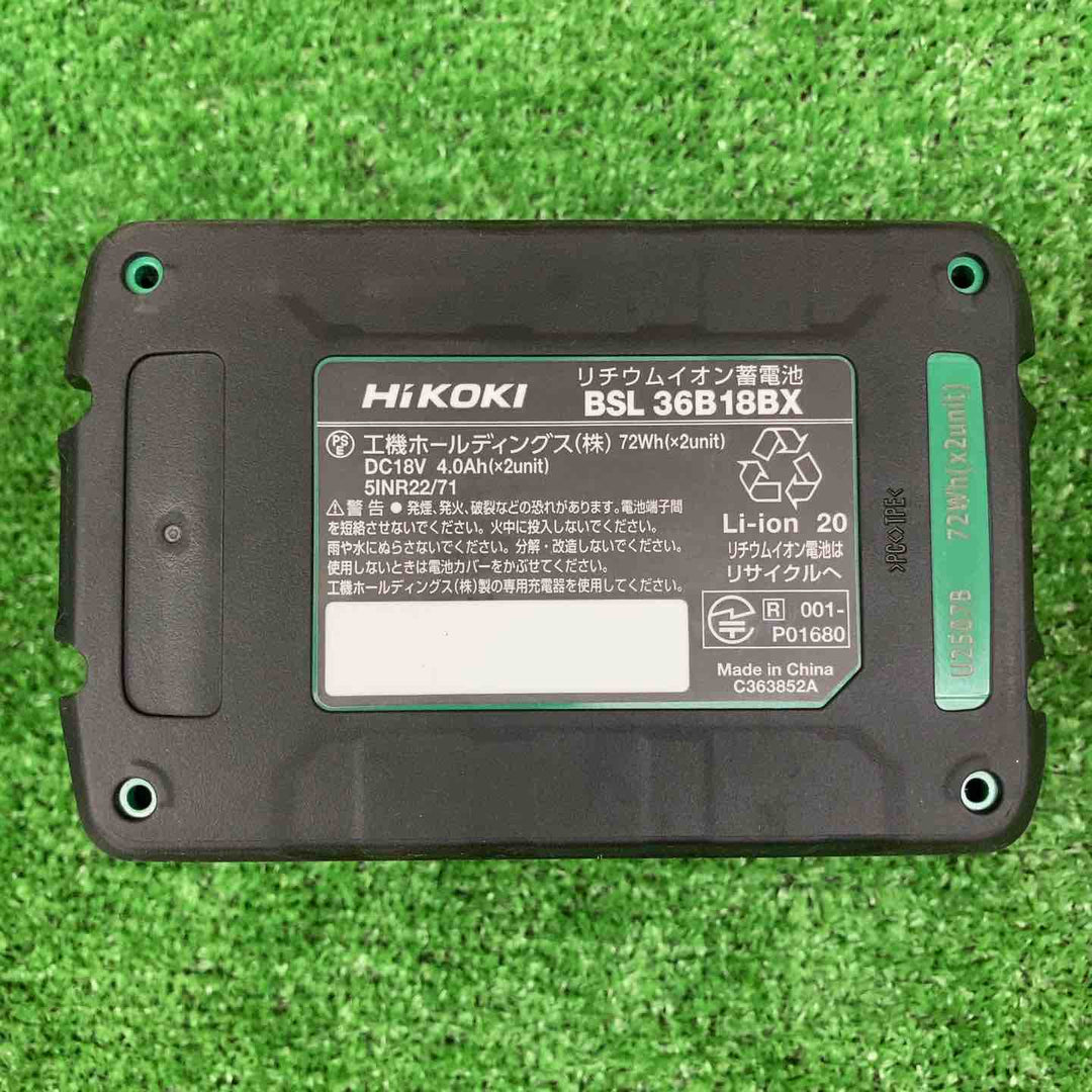 【未使用品】 ハイコーキ/HIKOKI リチウムイオンバッテリー 36V/4.0Ah BSL36B18BX 【鴻巣店】