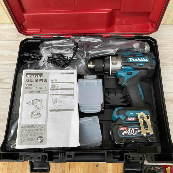 ★マキタ(makita) コードレス振動ドリルドライバー HP003GRDX【柏店】